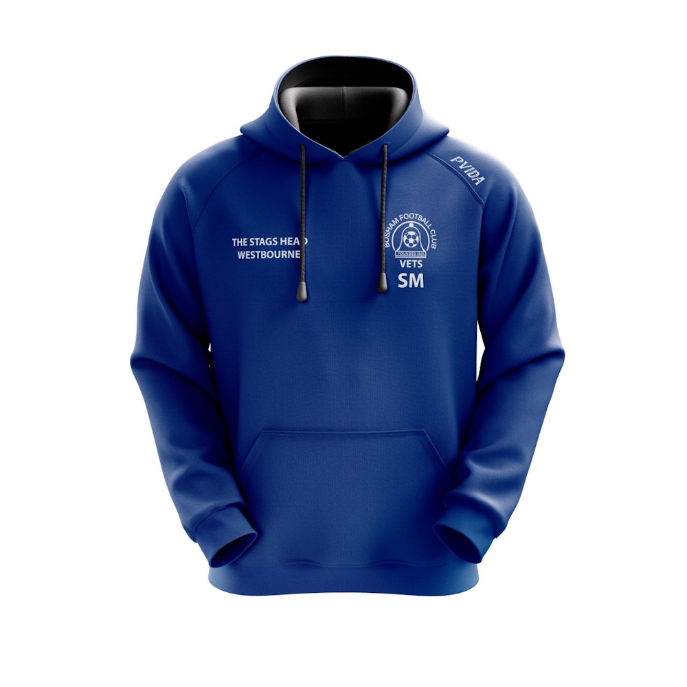 Bosham FC Vets - Leisurewear Hoody - Blue & Black