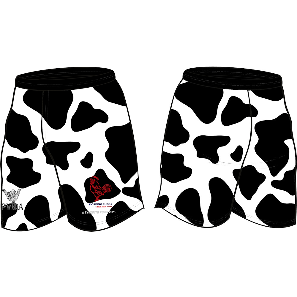 Dorking Rugby - Rugby Training Shorts - Full Cow - Kids
