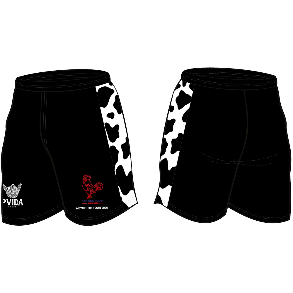 Dorking Rugby - Rugby Training Shorts - Side Cow - Kids