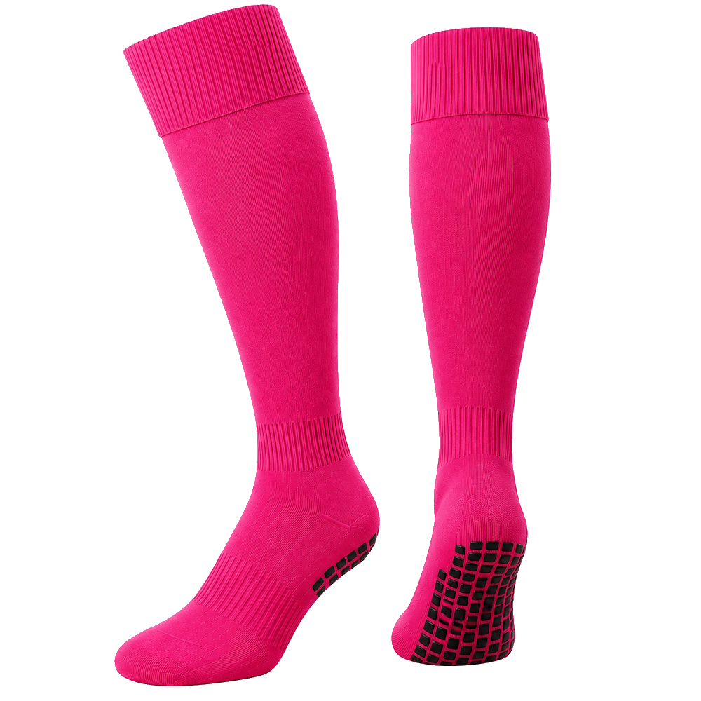 PVIDA Match Grip Socks - Dark Pink