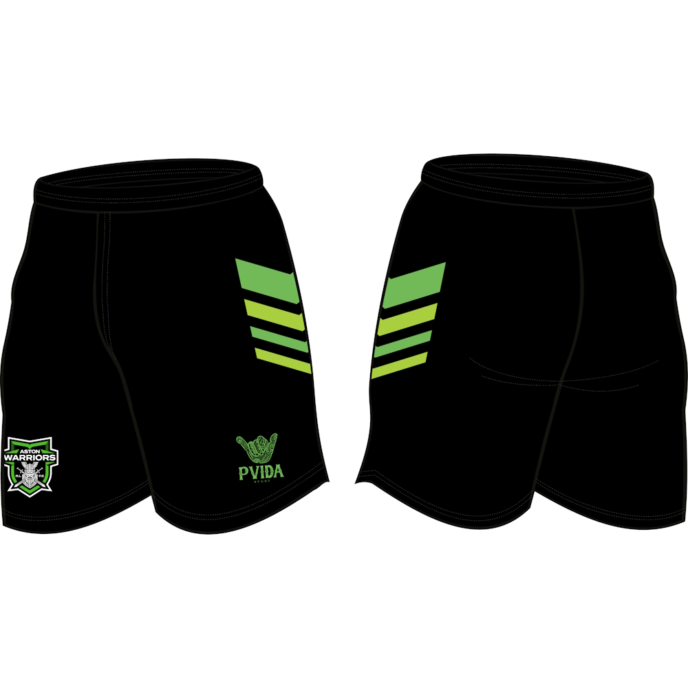 Aston Warriors - Rugby Training Shorts - 4 Way Stretch