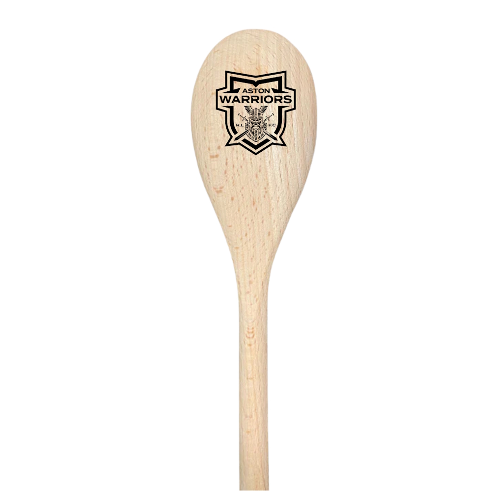 Aston Warriors - Wooden Serving Spoon