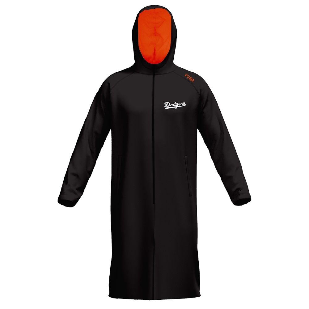 Portsmouth Dodgers - Sub Robe - Black & Orange