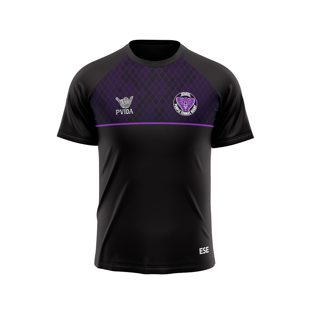 Purple Cobras - Rugby Training Tee - Kids