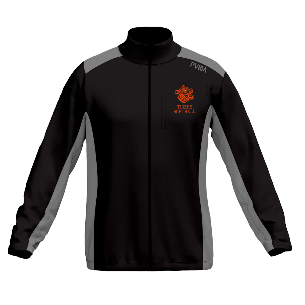 Tigers - Leisurewear Softshell Jacket - Black & Grey