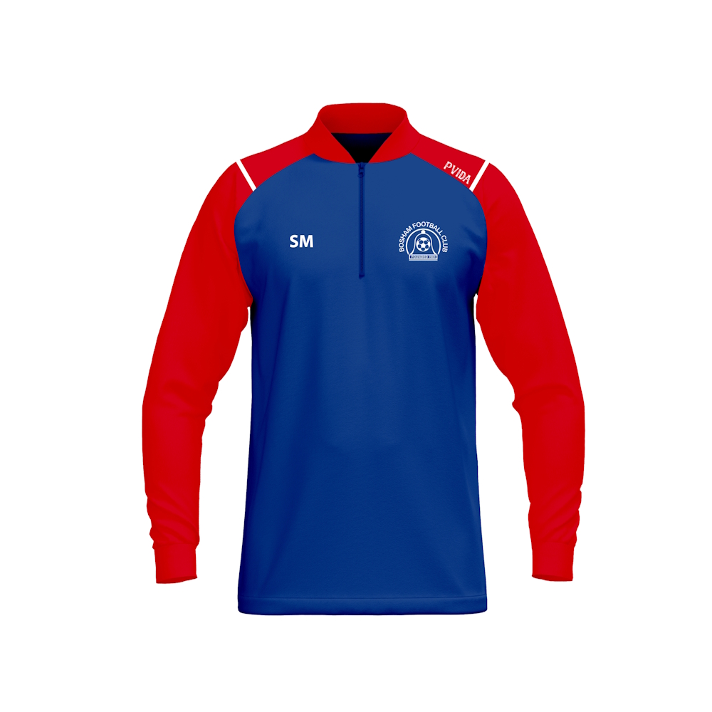 Bosham FC - Activewear Training Top - Blue & Red