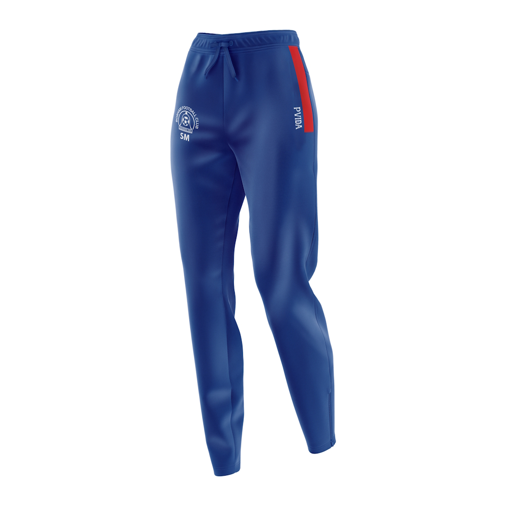 Bosham FC - Leisurewear Bottoms - Blue & Red