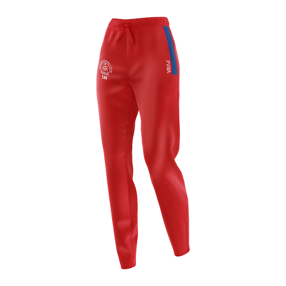 Bosham FC - Leisurewear Bottoms - Red & Blue