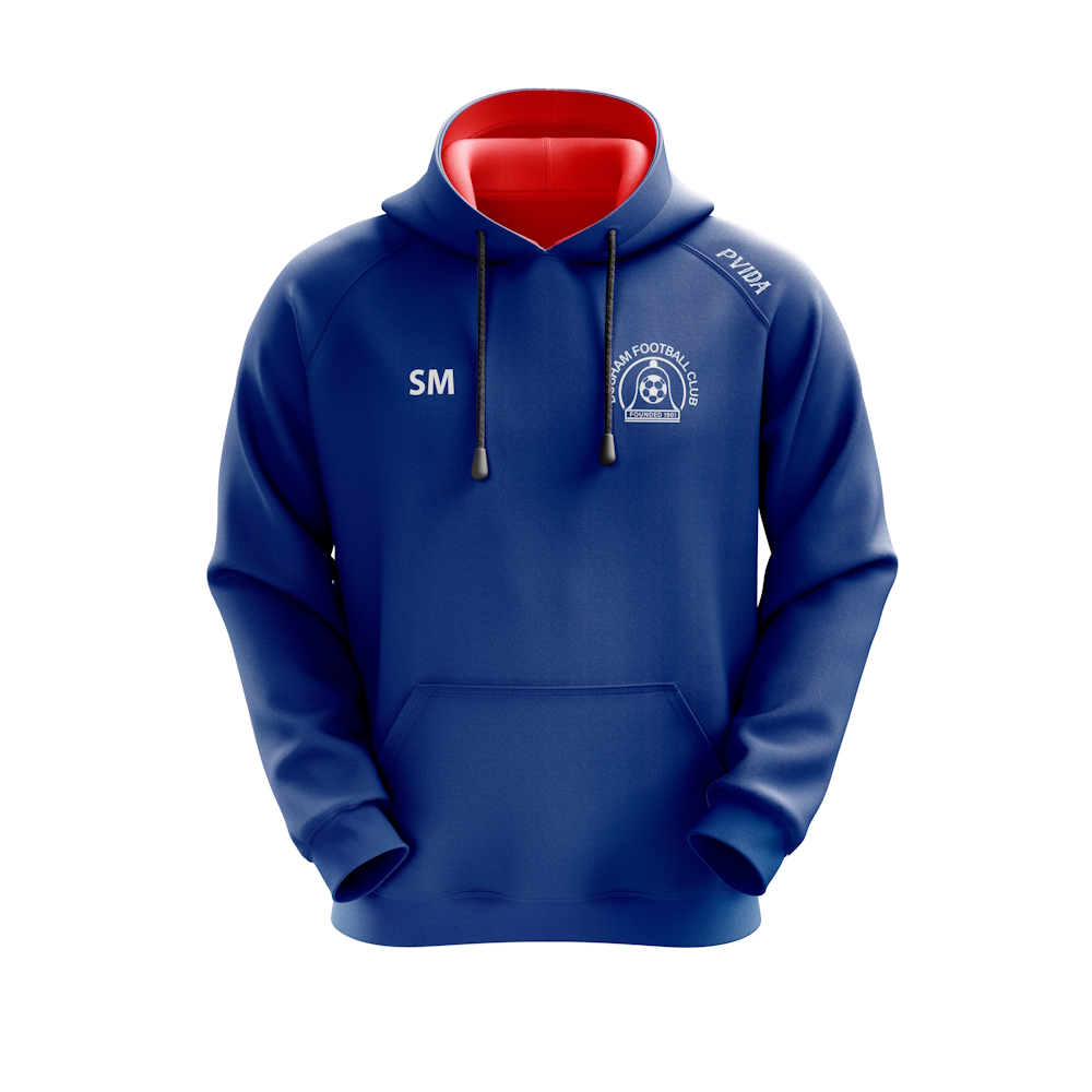 Bosham FC - Leisurewear Hoody - Blue & Red