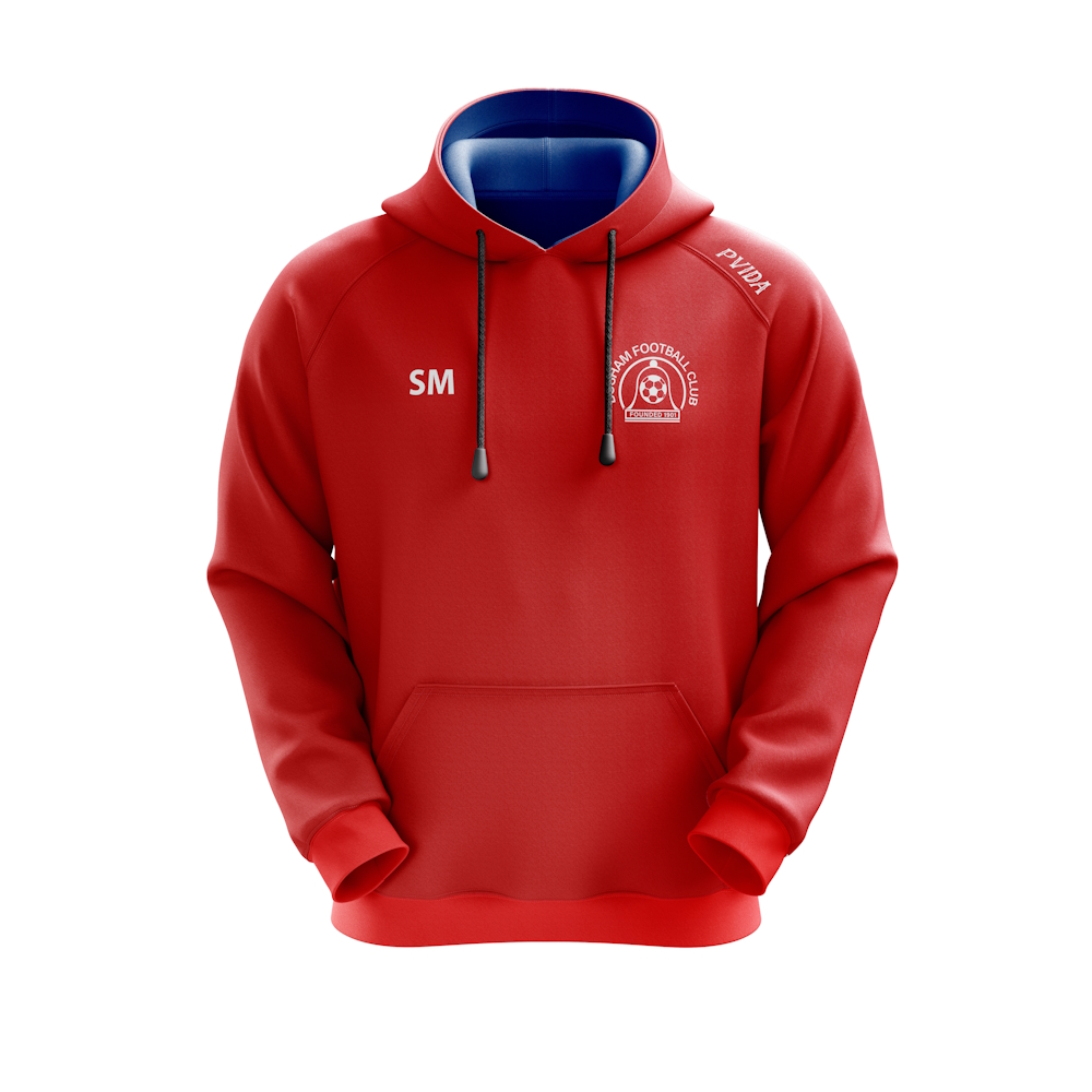 Bosham FC - Leisurewear Hoody - Red & Blue