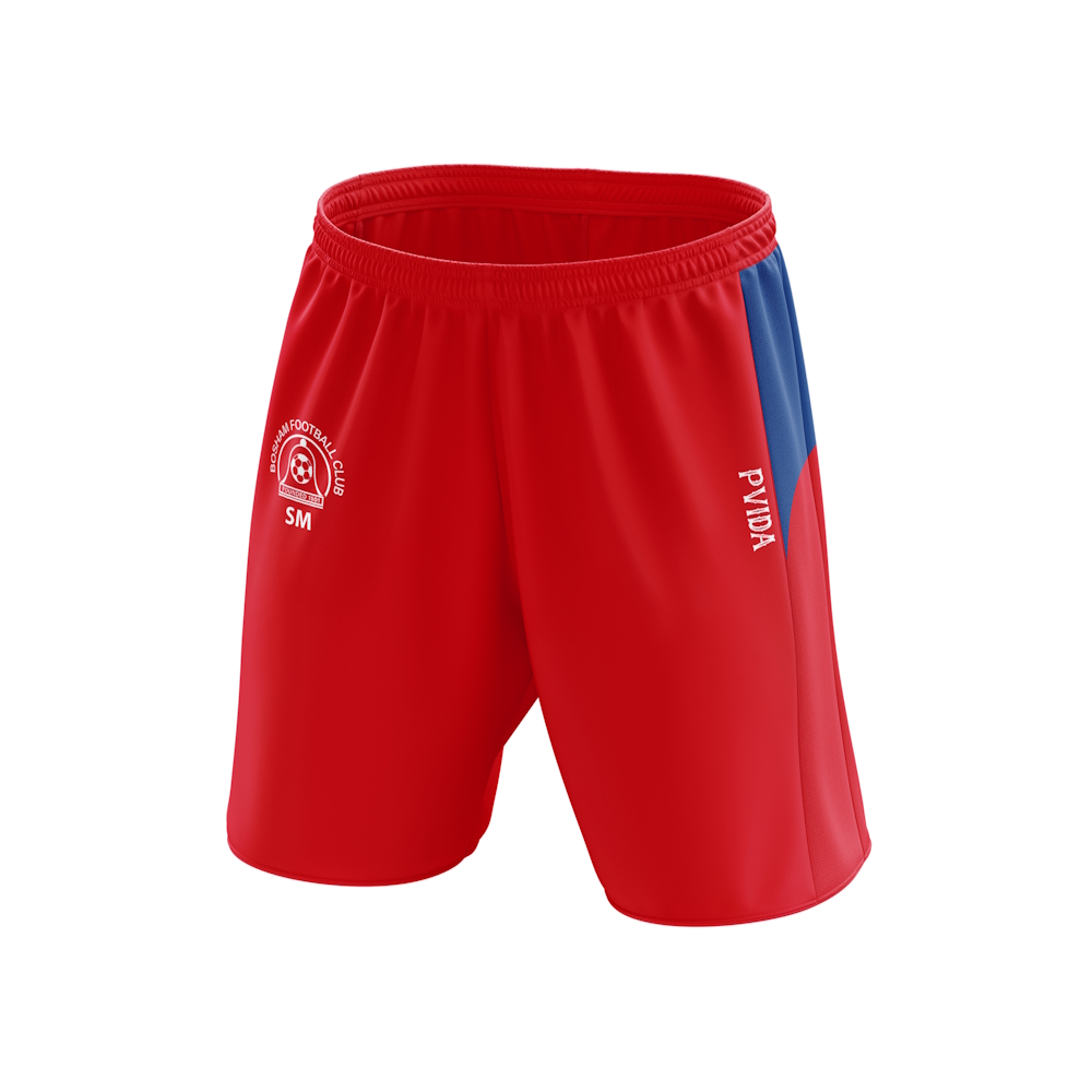 Bosham FC - Leisurewear Shorts - Red & Blue