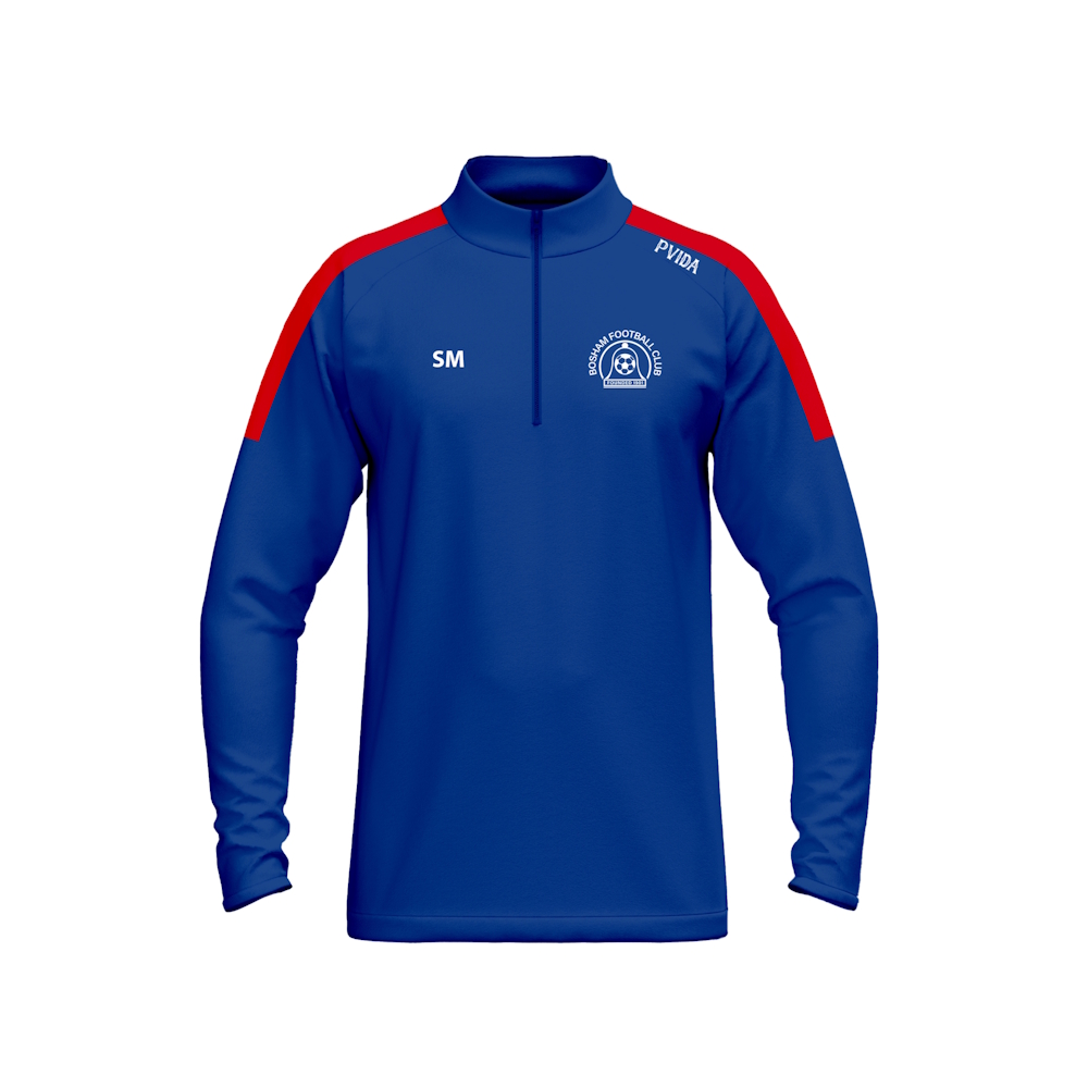 Bosham FC - Leisurewear Top - Blue & Red
