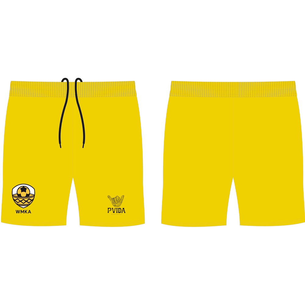 WMKA - Match Shorts - Yellow