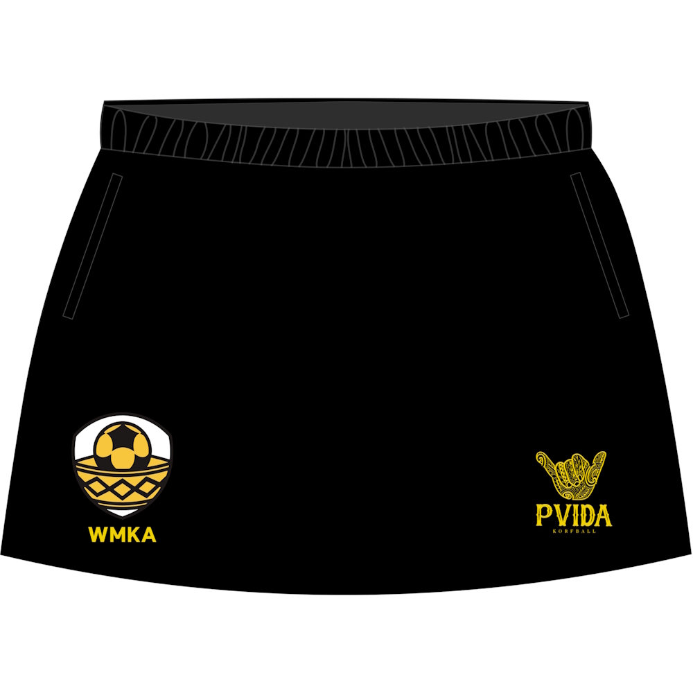 WMKA - Korfball Skort - Black