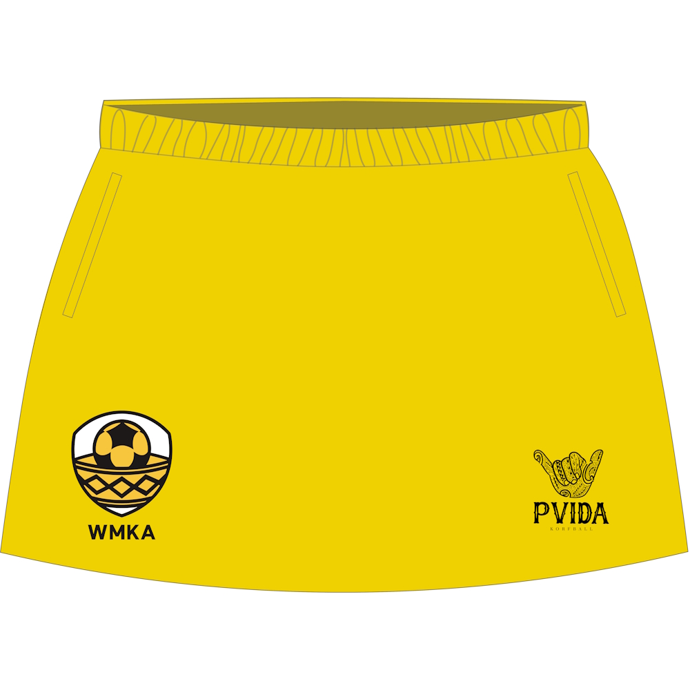 WMKA - Korfball Skort - Yellow