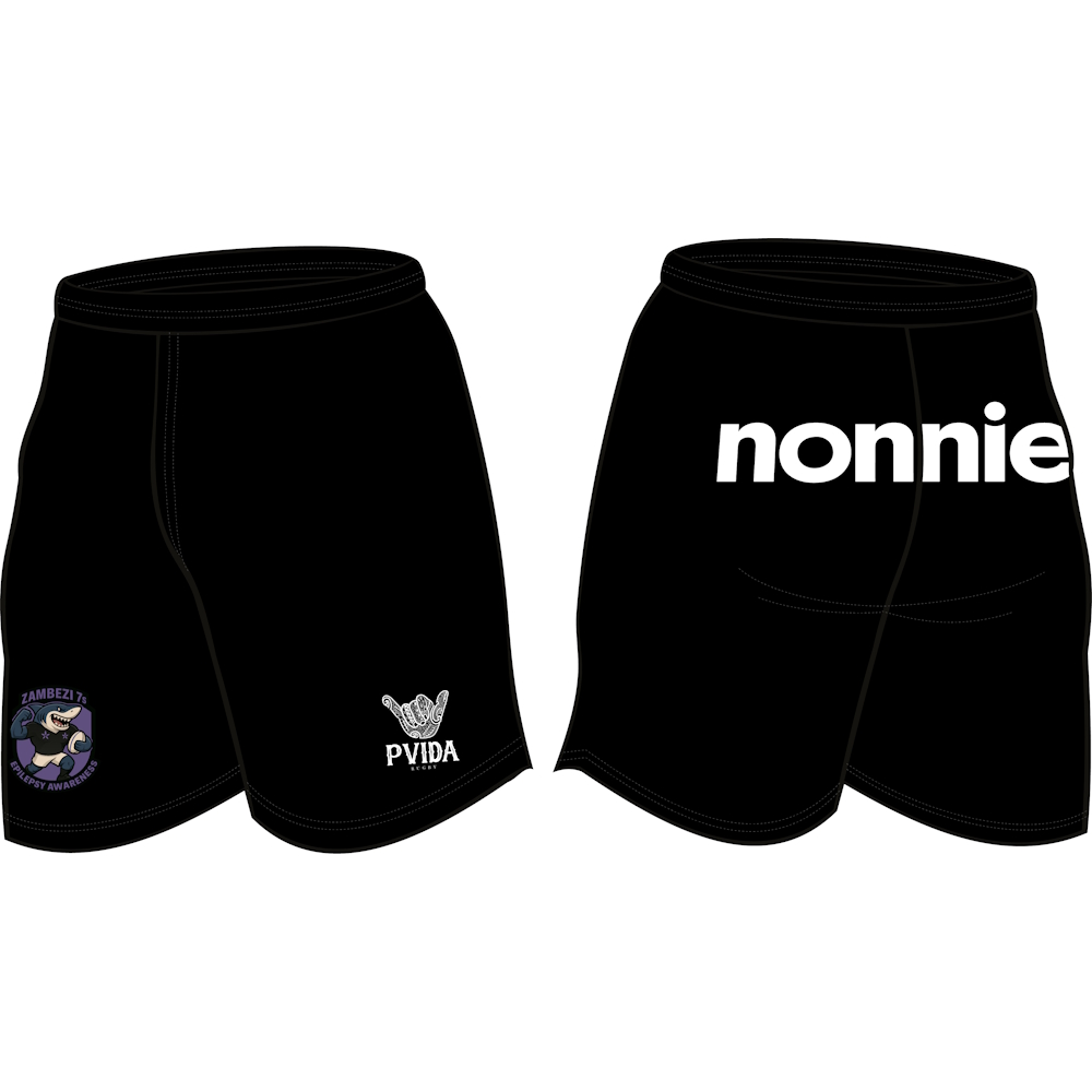 Zambezi 7s - Rugby Training Shorts - 4 Way Stretch