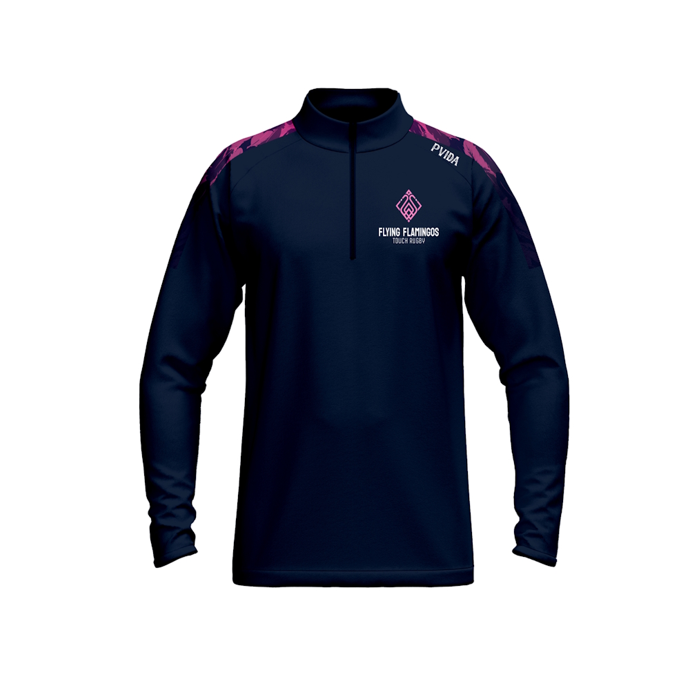 Flying Flamingos - Custom Leisurewear Top