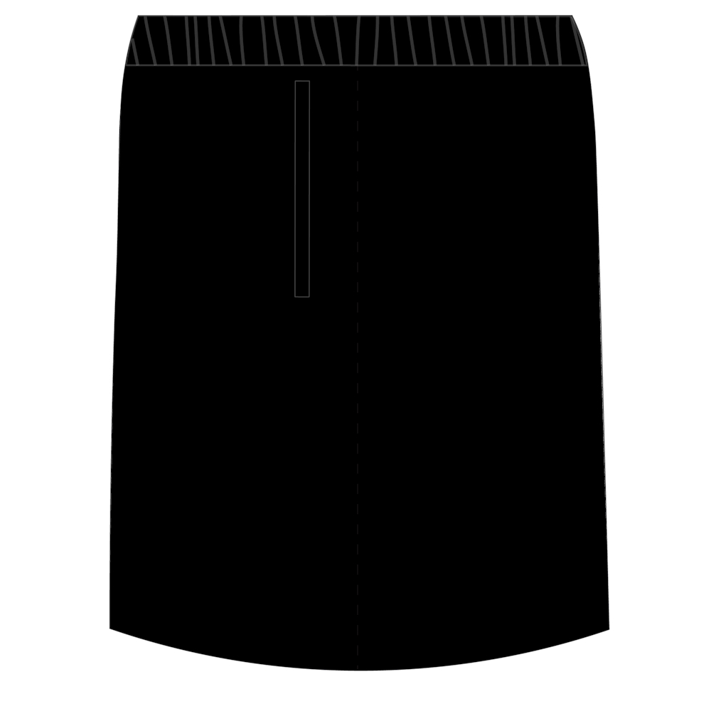 Activewear Skort - Black - Image 2