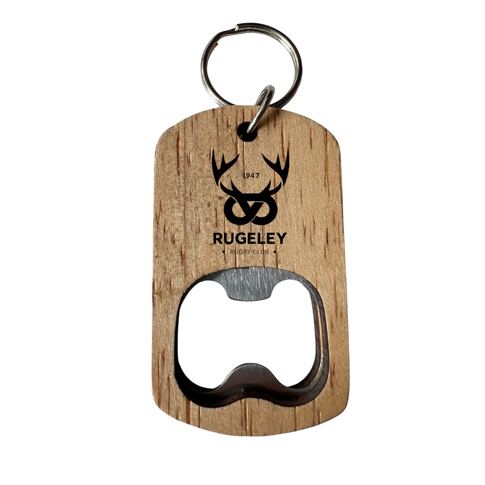 Rugeley - Bamboo Bottle Opener Keyring
