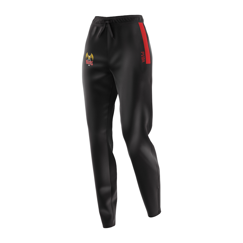 Manchester Hawks - Leisurewear Bottoms- Black & Red