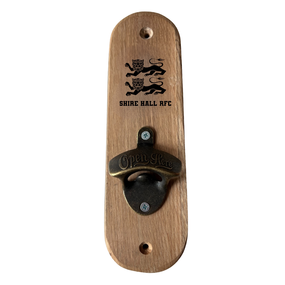 Shire Hall RFC - Wall Mounted Bottle Opener