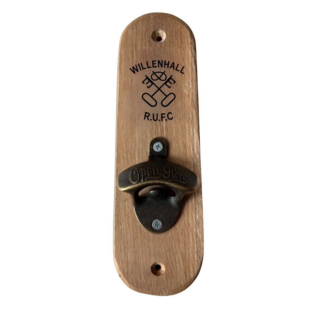 Willenhall RUFC - Wall Mounted Bottle Opener